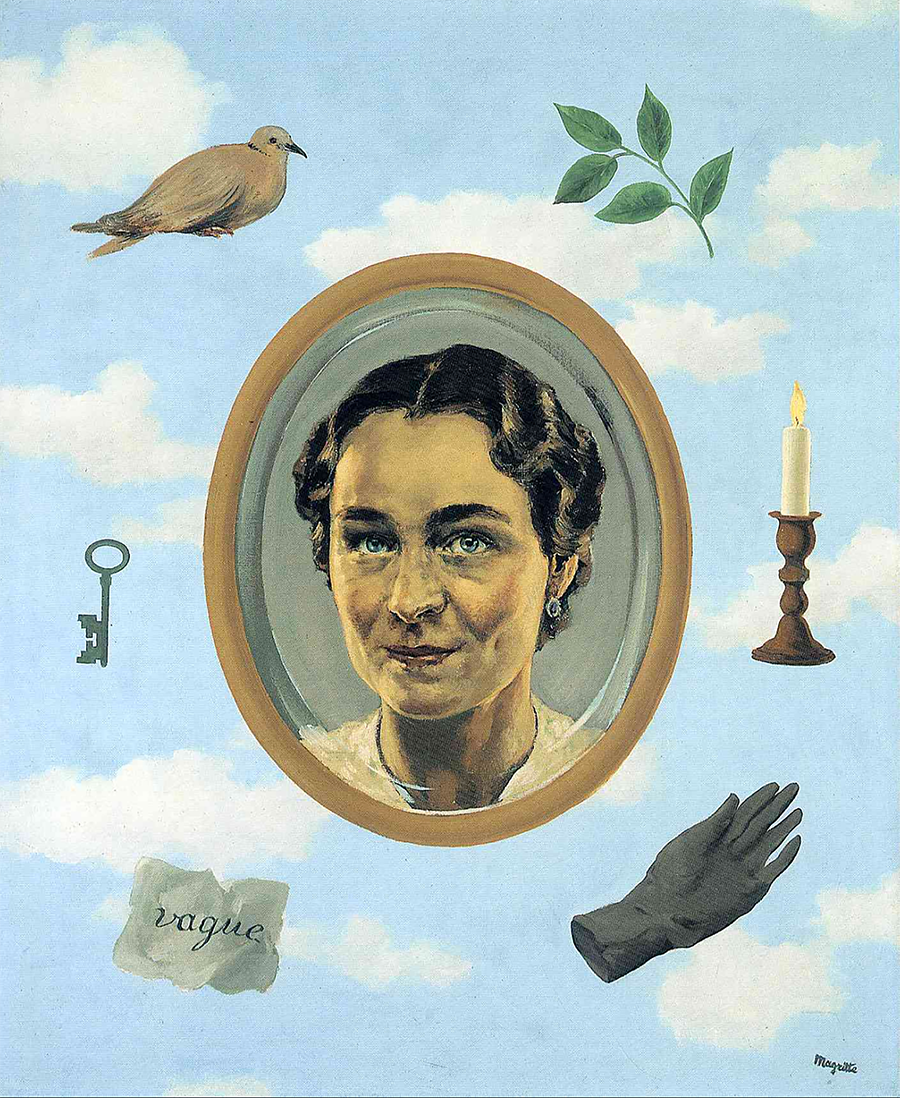image du tableau Georgette de magritte