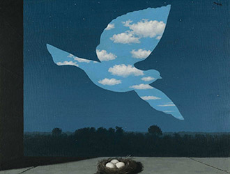 petite photo du tableau le retour de magritte