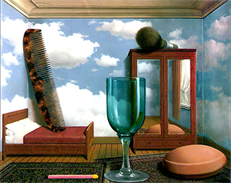 petite photo du tableau les valeurs personnelles de magritte